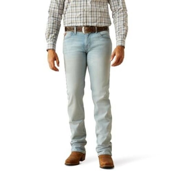 Ariat Men's M7 Grizzly Slim Fit Straight Leg Jeans Leland 10061402 - Picture 1 of 5